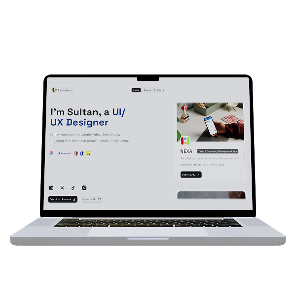 Personal Portfolio Website preview
